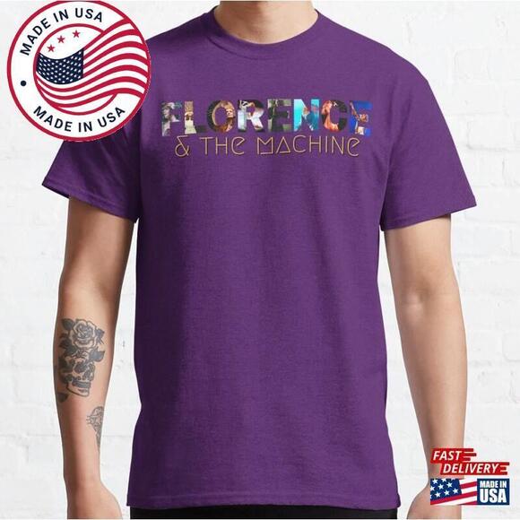 Tops - Florence And The Machine T-shirt Stickers Classic Unisex